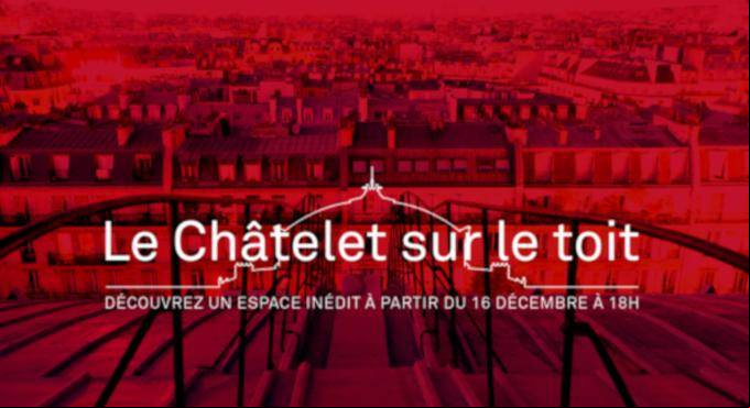 Châtelet sur le toit